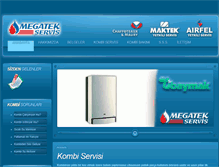 Tablet Screenshot of megatekservis.com